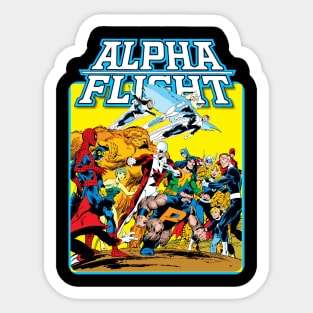 Alpha Flight exclusive Sticker